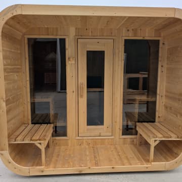 Great Canadian Saunas Luna 7×8 + Porch
