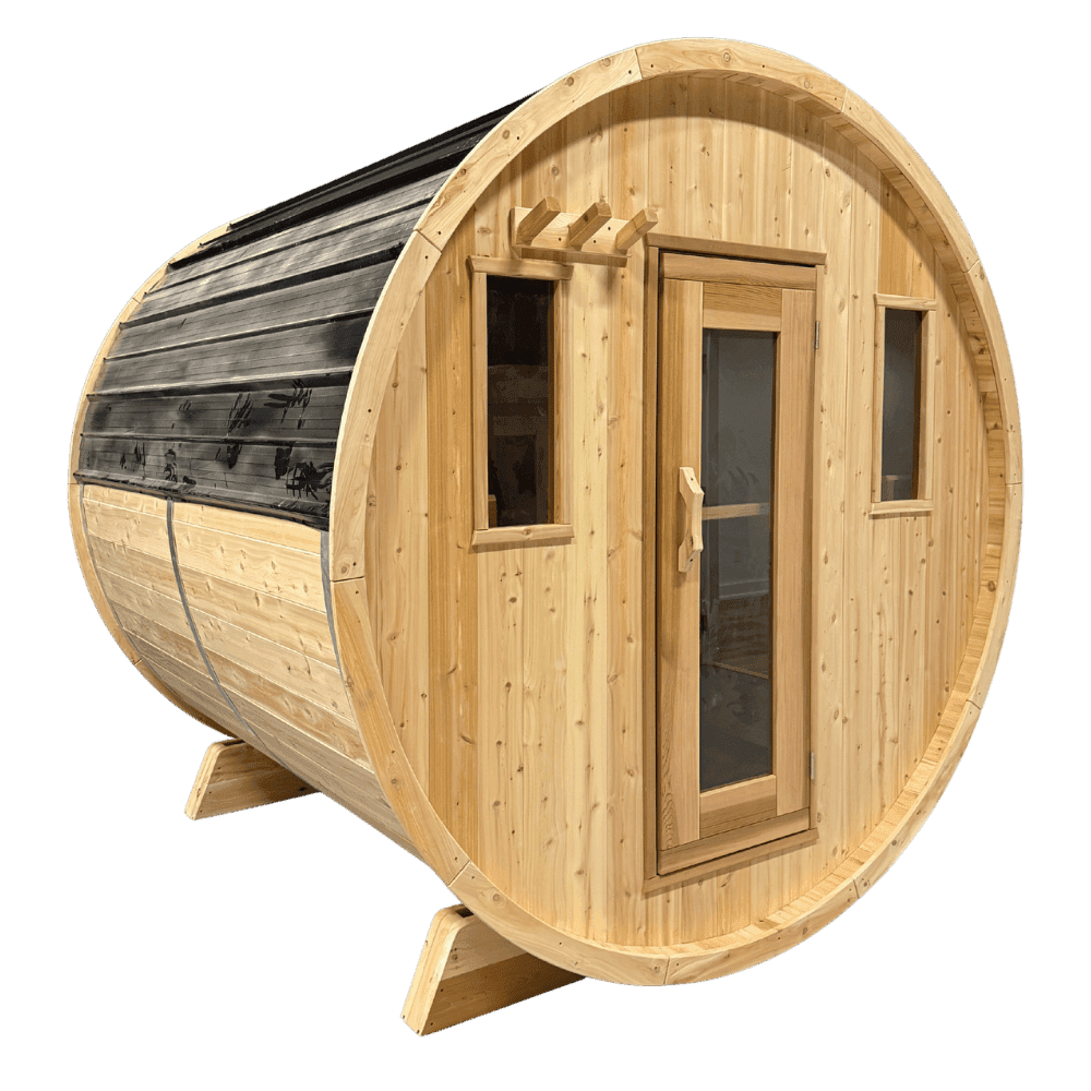 Sauna Central Barrel 8ft Two-Tier